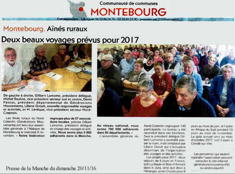 Presse manche nov